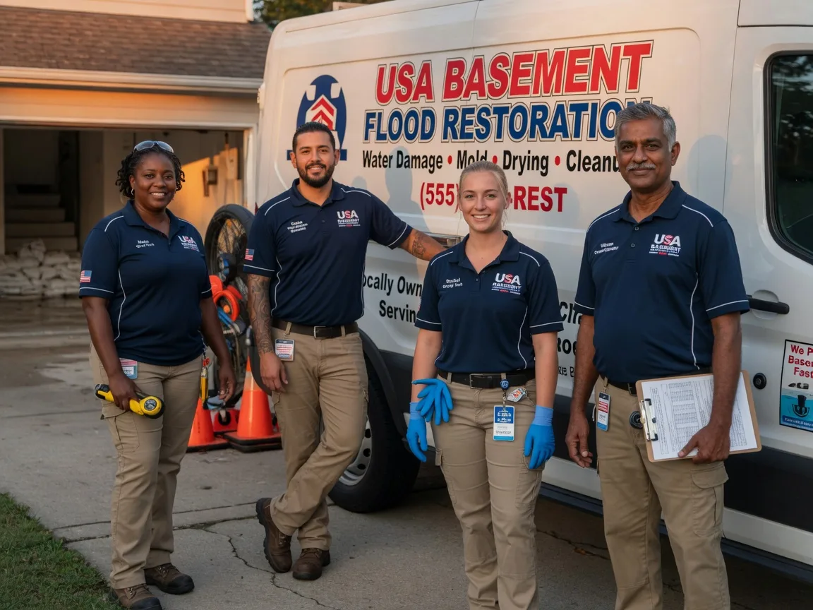 Basement Flood Cleanup company in Tunica, LA
